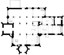 St Mary the Virgin Church layout