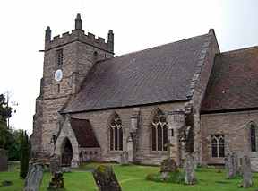 photo of the Feckenham Parish Church of St John the Baptist