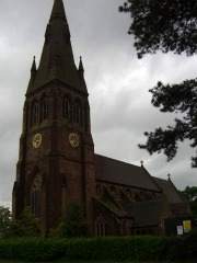 photo of the Hallow Parish Church of St Philip and St James