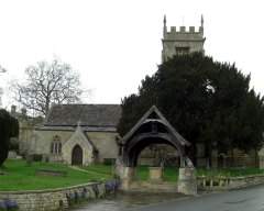 photo of the Overbury Parish Church of St Faith
